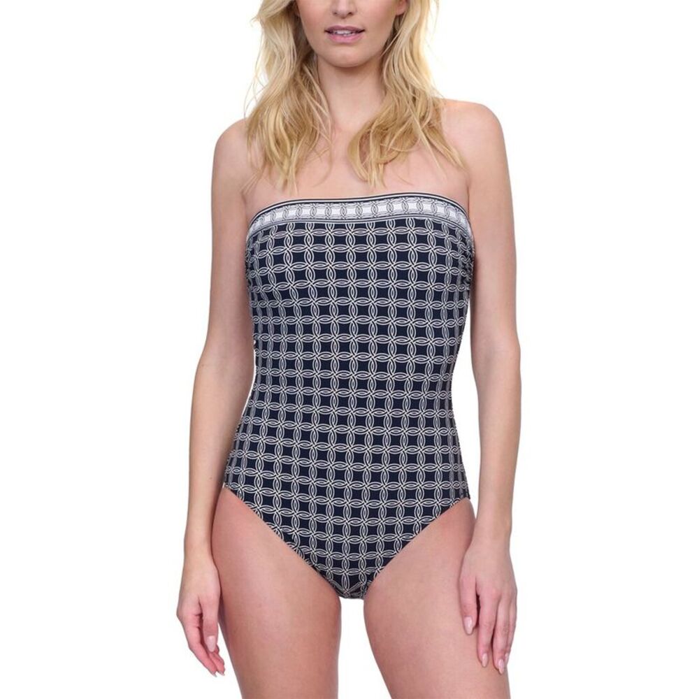 Gottex Womens  Bandeau One-Piece, Black